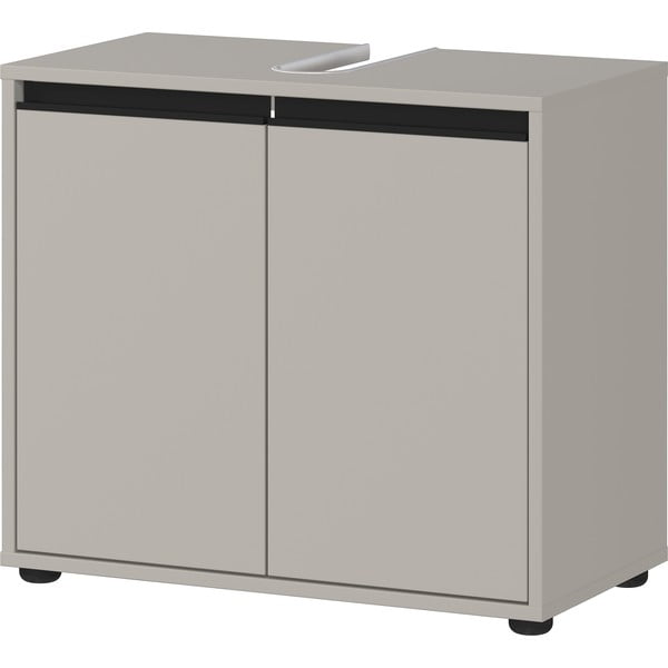 Siva omarica za pod umivalnik 63x55 cm Lemont – Germania-image-2