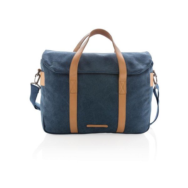 Modra platnena torba za prenosni računalnik 15,6'' XD Design Collection, 16 l-image-1