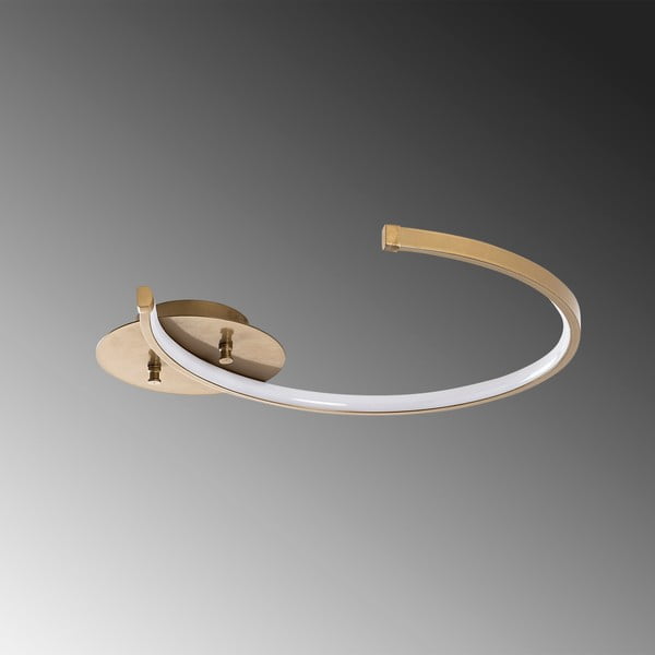 LED stropna svetilka v zlati barvi 33x46 cm Moon – Opviq lights-image-1