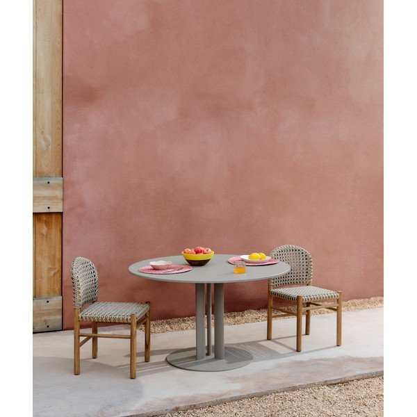 Okrogla vrtna miza ø 120 cm Sedalis – Kave Home-image-1
