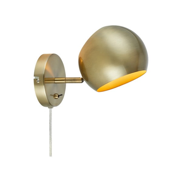 Stenska svetilka v bronasti in zlati barvi Edgar – Markslöjd