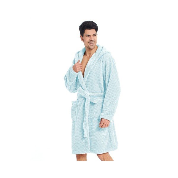 Mint modra unisex halja iz mikrovlaken DecoKing Sleepyhead, velikost S-image-1