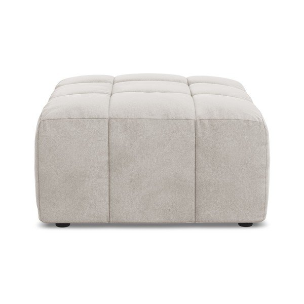 Bež žameten tabure Aloha – Makamii