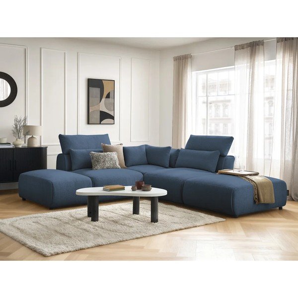 Modra nastavljiva kotna sedežna garnitura Jana – Bobochic Paris-image-2