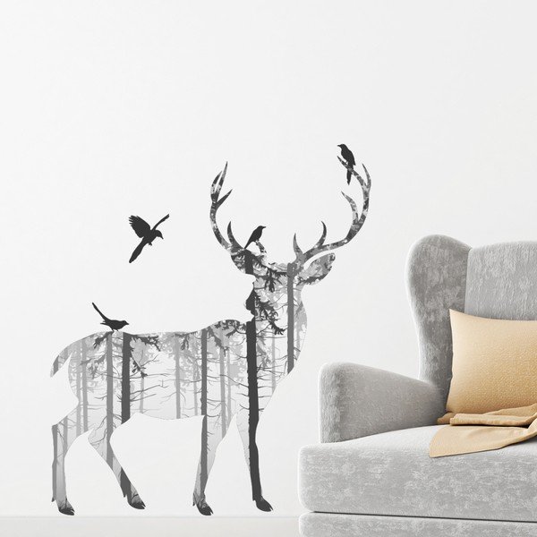 Fanastick Cerf Des Bois nalepka-image-1