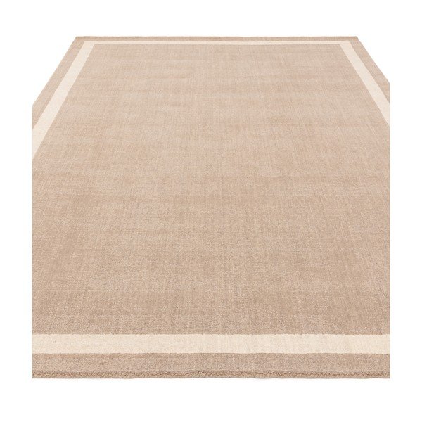 Bež ročno tkana volnena preproga 68x240 cm Albi – Asiatic Carpets-image-2