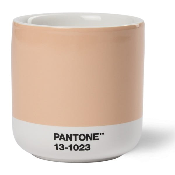 Oranžna keramična skodelica 175 ml Cortado Peach Fuzz 13-1023 – Pantone