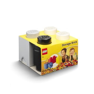 Komplet 3 plastičnih škatel za shranjevanje LEGO®, 25 x 25,2 x 18,1 cm