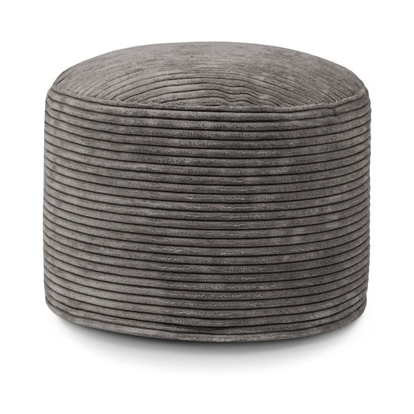 Mentolno zelena vreča za sedenje iz rebrastega žameta Mini – SLOWDOWN-image-2