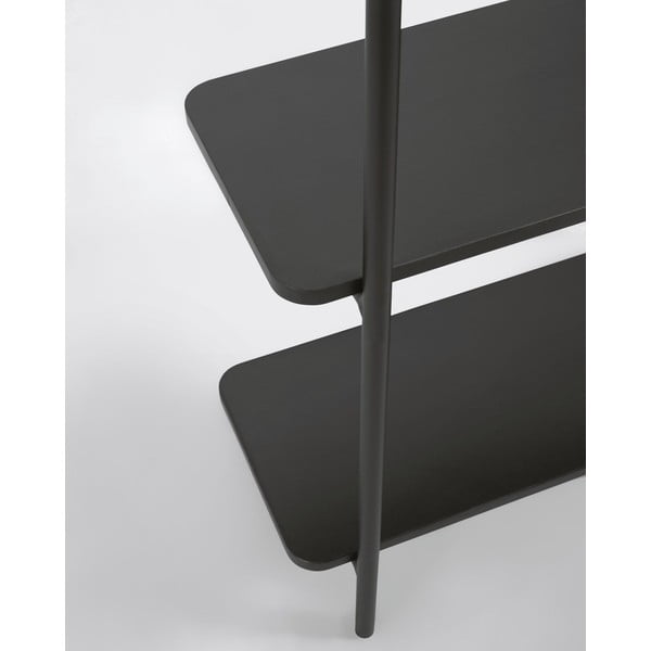 Črn stenski kovinski regal za hodnik Kave Home Galatia-image-3