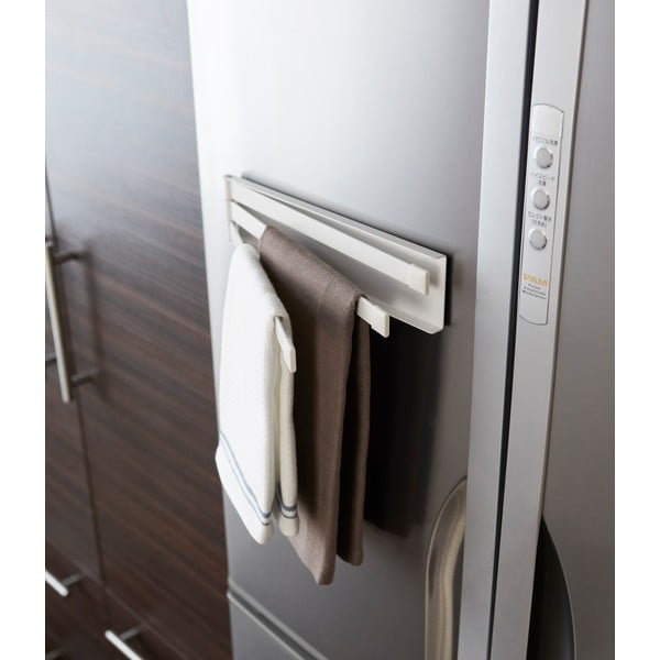 Belo magnetno zložljivo držalo za brisače YAMAZAKI Tower-image-3