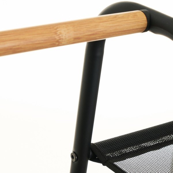 Črno kovinsko stojalo za oblačila - Casa Selección-image-2