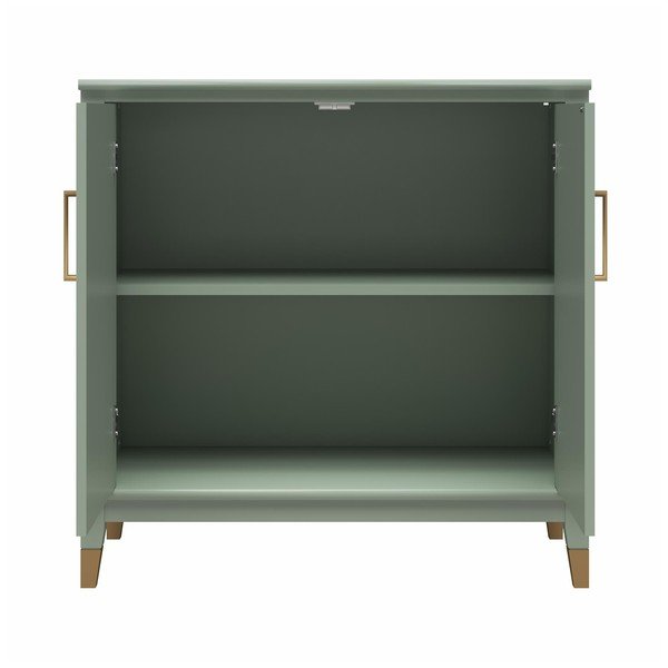 Zelena omarica 86x85x41 cm Westerleigh – CosmoLiving by Cosmopolitan-image-3