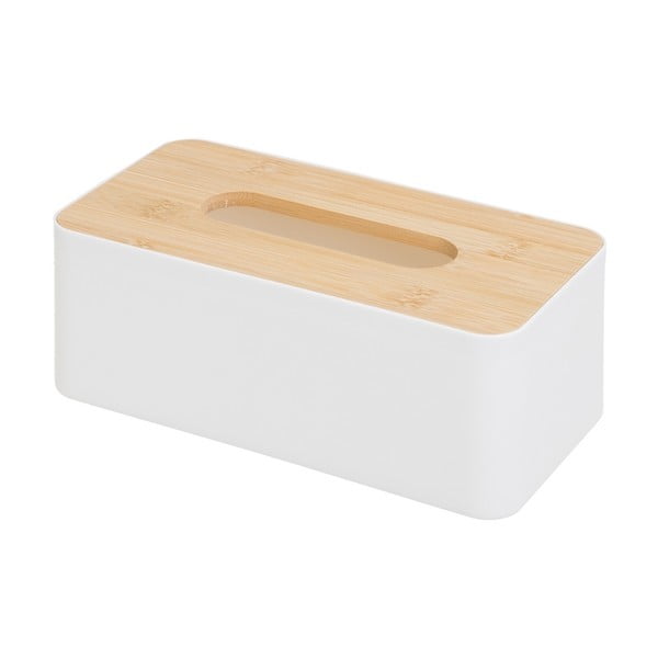 Škatla za robčke iz plastike in bambusa – Casa Selección