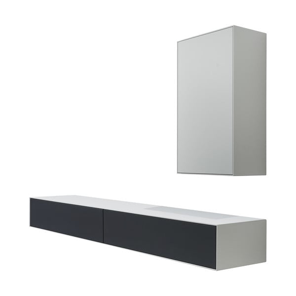 Bela TV omarica Edge by Hammel-image-3