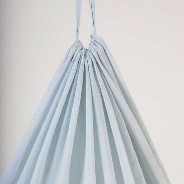 Svetlo moder bombažni baldahin Carelene - Kave Home-image-3