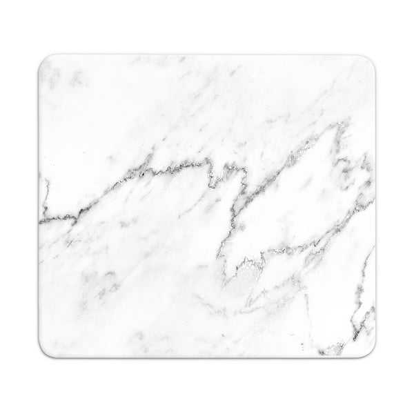 Stenska zaščitna plošča za štedilnik iz kaljenega stekla 50x56 cm Marble – Wenko