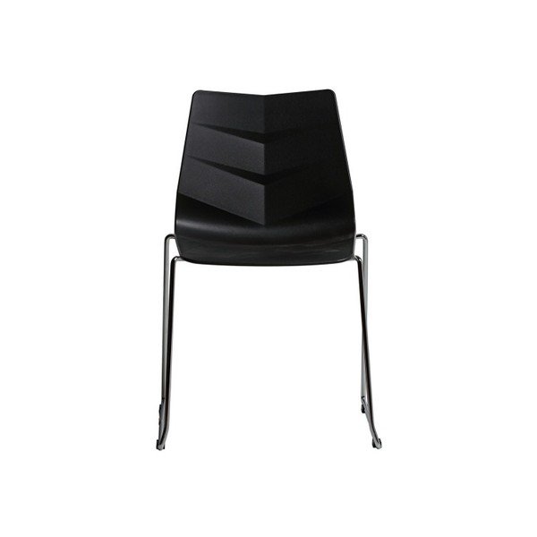 Komplet 4 črnih jedilnih stolov Marckeric Sara-image-2