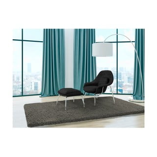 Temno siva preproga Universal Floki Liso, 140 x 200 cm