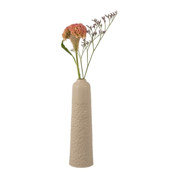 Bež keramična vaza PT LIVING Carve, višina 27,5 cm-image-2