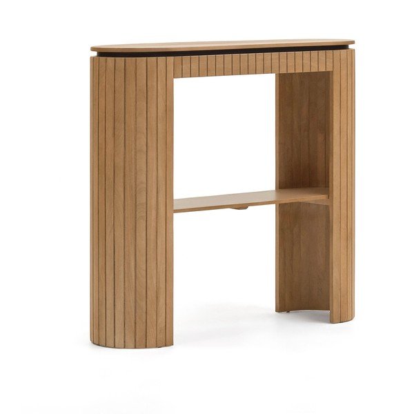 Konzolna mizica iz mangovega lesa 120x35 cm Licia - Kave Home-image-2