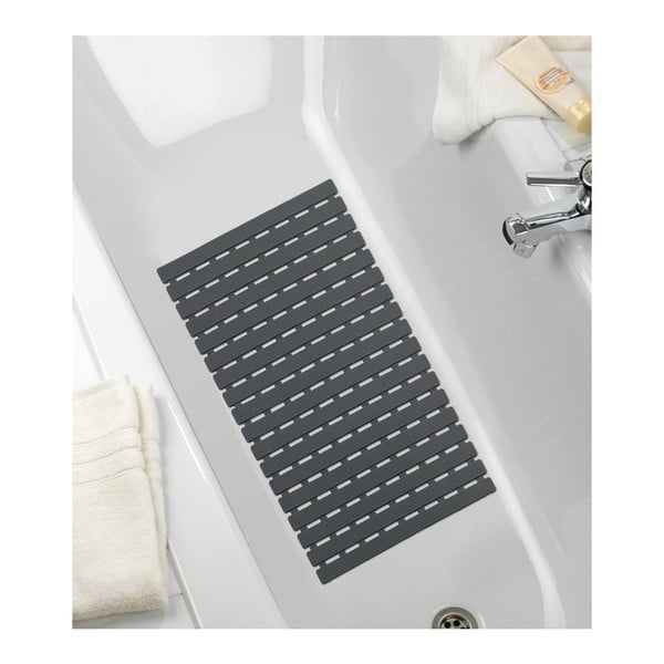 Temno siva podloga za tuš Wenko Arinos, 63 x 40 cm-image-1