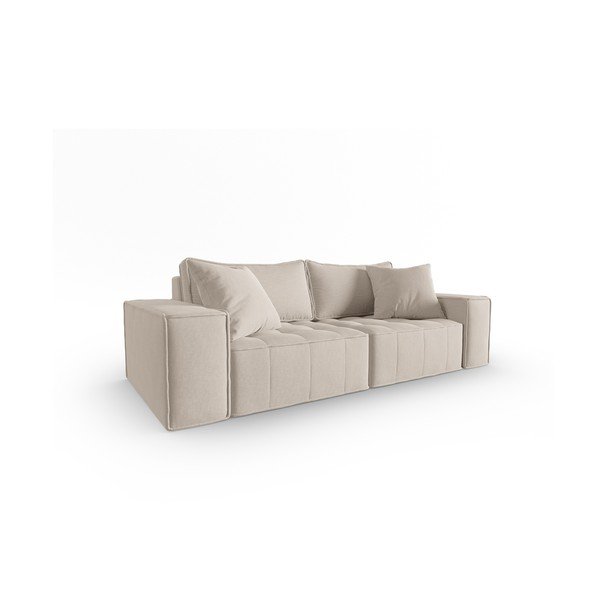 Bež sedežna garnitura 212 cm Mike – Micadoni Home-image-2