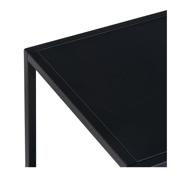 Črna jeklena TV omarica 120x55 cm – Ixia-image-4