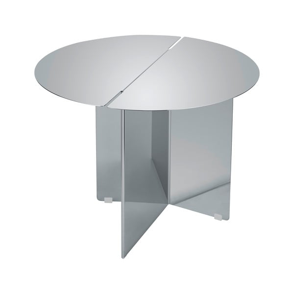 Okrogla stranska mizica iz nerjavečega jekla ø 50 cm Oru – Blomus