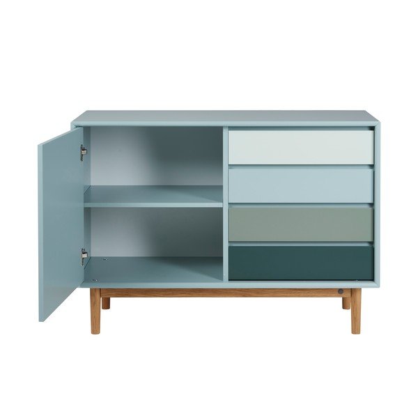 Mint zelena nizka komoda 114x80 cm Color Box – Tom Tailor-image-3