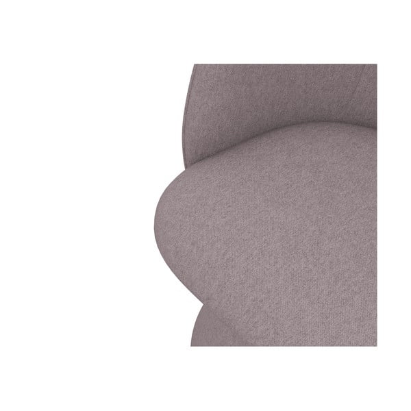 Svetlo vijoličen oblazinjen jedilni stol Maia – Makamii-image-4