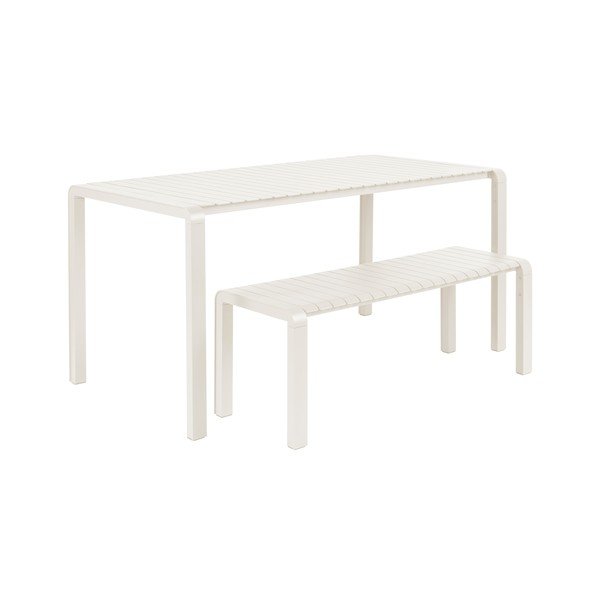 Bela kovinska vrtna klop Vondel – Zuiver-image-3