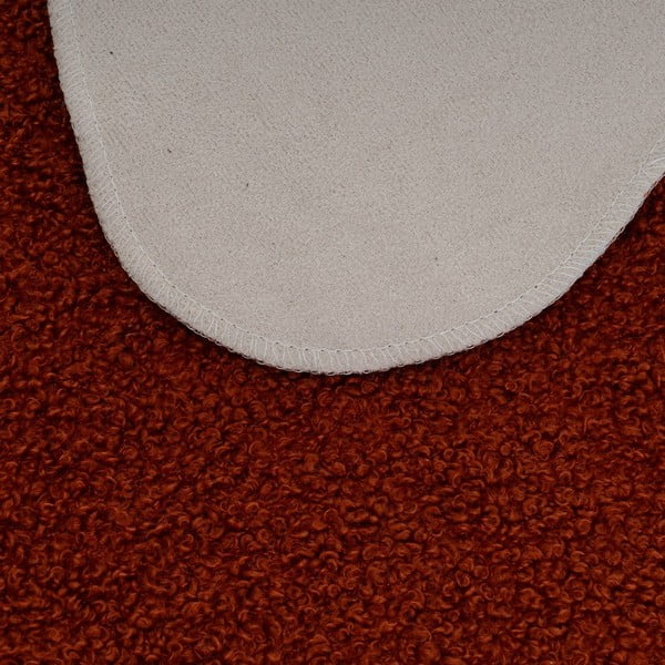 Bordo rdeče sintetično krzno 60x90 cm Sherpa – Casa Selección-image-2