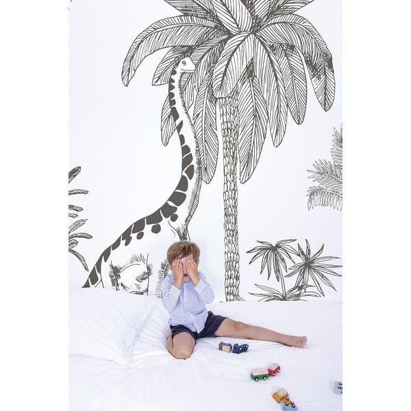 Otroška tapeta 400 cm x 248 cm Jurassic Period – Lilipinso-image-1