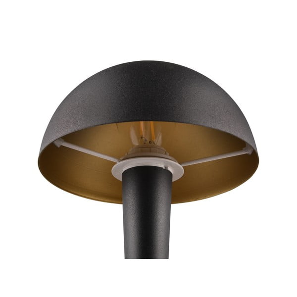 Mat črna namizna svetilka (višina 26 cm) Canaria – Reality-image-2