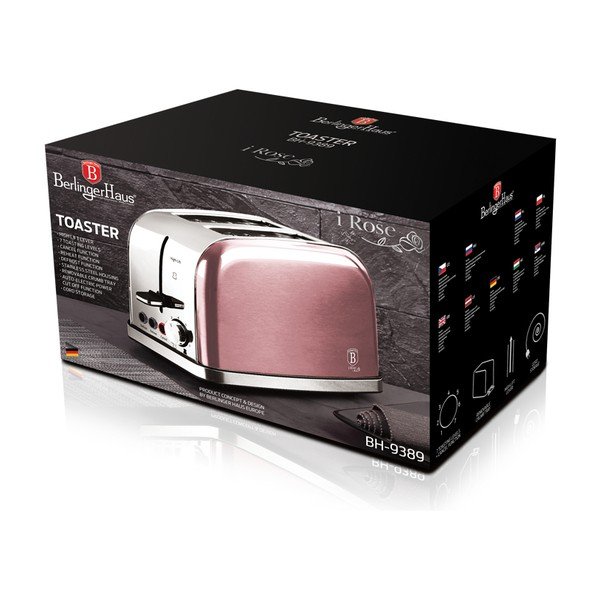Roza opekač kruha Rose Edition - BerlingerHaus-image-3