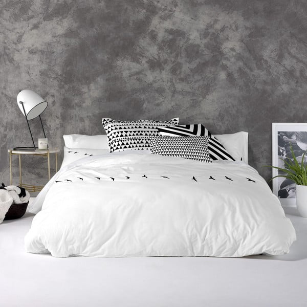 Bombažna prevleka za odejo Blanc Trip, 200 x 200 cm-image-1