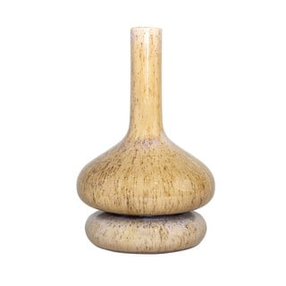Bež keramična vaza Hübsch Sand, višina 24 cm