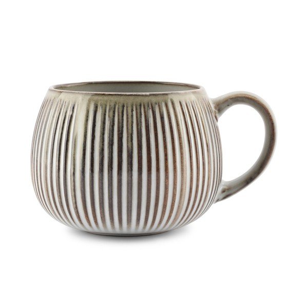 Rjava/bež skodelica iz kamenine 400 ml Arto – S|P Collection