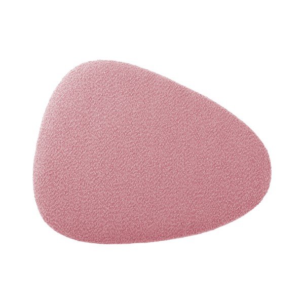 Rožnat tabure iz tkanine bouclé Ada – Leitmotiv-image-2