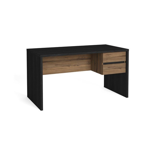 Pisalna miza v orehovem dekorju 68x136 cm Tom – Marckeric-image-4