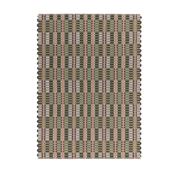 Kaki zelena ročno tkana preproga 160x230 cm – Asiatic Carpets