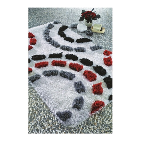 Bela kopalna podloga Confetti Bathmats Arinna, 50 x 60 cm