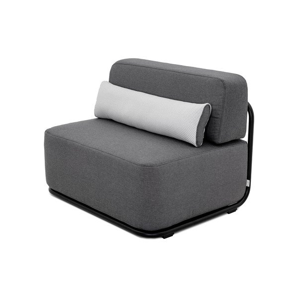 Temno siv modul vrtne sedežne garniture (sredinski modul) Straw – Sit Sit-image-3
