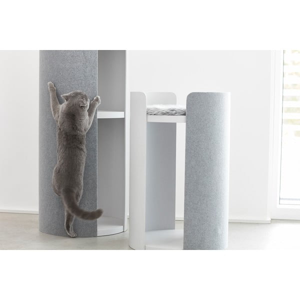 Del mačjega ležišča Lana Pebble/Heather Grey – MiaCara-image-1