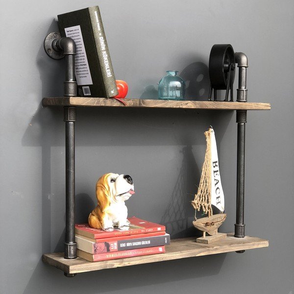 Lesena polica Raffo Pipe-image-2