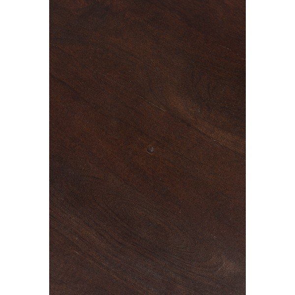 Okrogla stranska mizica iz masivnega manga ø 30 cm Izzy – White Label-image-3