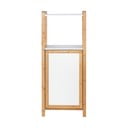 Bambusova kopalniška polica v beli in naravni barvi 40x95 cm Finja – Wenko