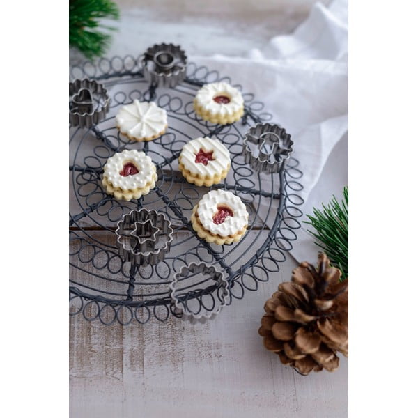 Set 5 božičnih modelčkov za piškote Dr. Oetker, ø 3,5 cm-image-1