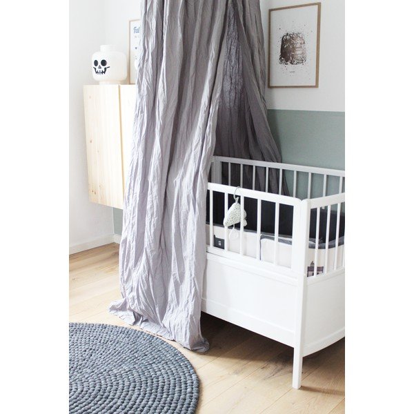 Svetlo siva preproga iz volnenega filca Wooldot Ball Rugs, ⌀ 120 cm-image-4